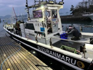 鈴蘭丸（京都府舞鶴市）ブリジギング、サワラジギング　2023年12月27日