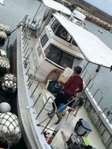 阪本丸（明石江井島漁港）　アオリイカ　ティップラン　2024年9月29日（日）