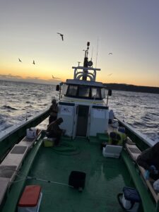 三邦丸（和歌山市加太）カワハギ釣り　2024年11月28日（木）　若潮→中潮