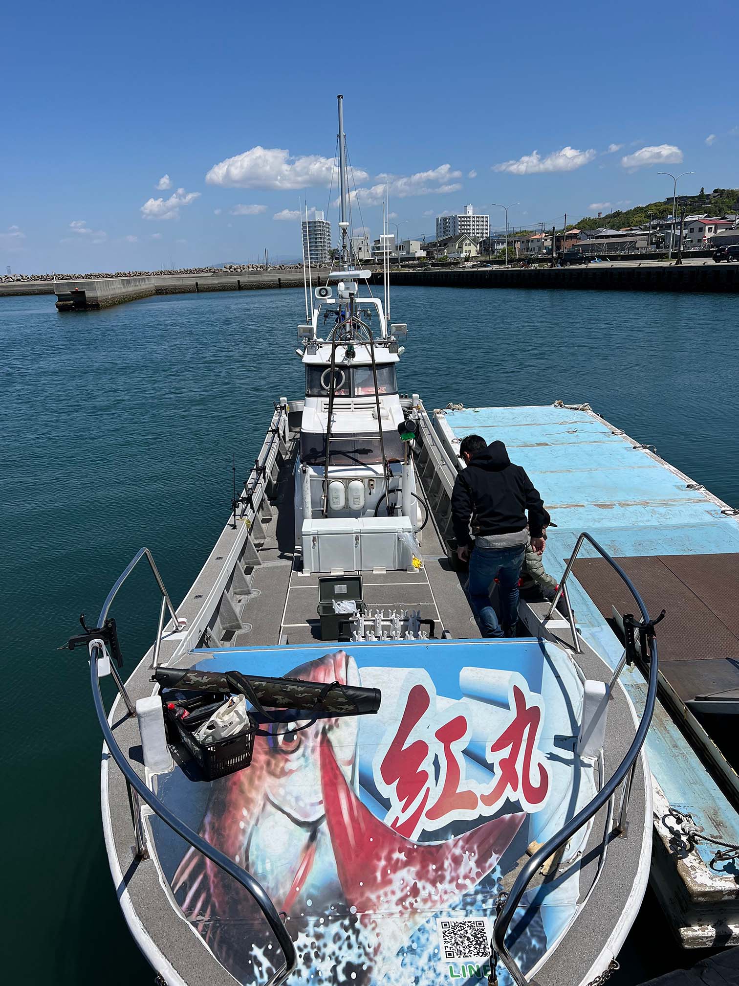 遊漁船のブランディング力に学ぶ：「白墨丸・紅丸」のバチコン便　　（大阪府岬町）バチコン・アジコン　2025年4月29日（火）大潮
